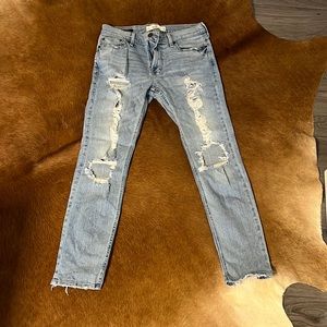 30x30 skinny ankle Hollister jeans